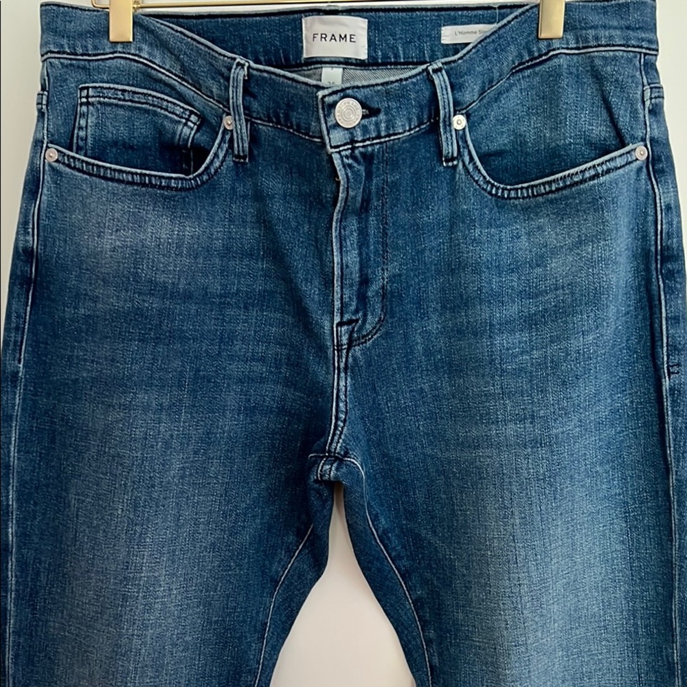 Frame Denim Men's Blue Slim Jeans
